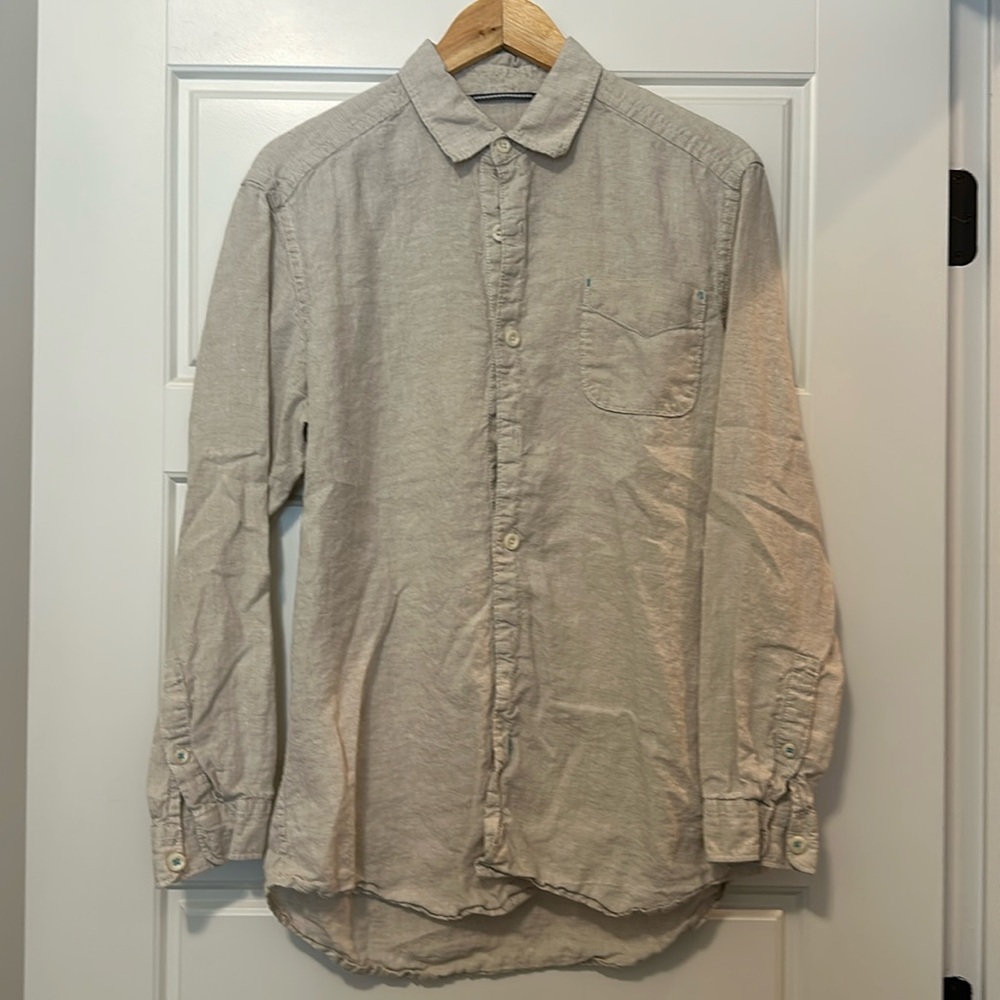 Tommy Bahama linen button down shirt.  Size S